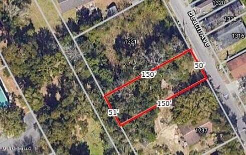 0.17 Acres of Residential Land for Sale in Gulfport, Mississippi