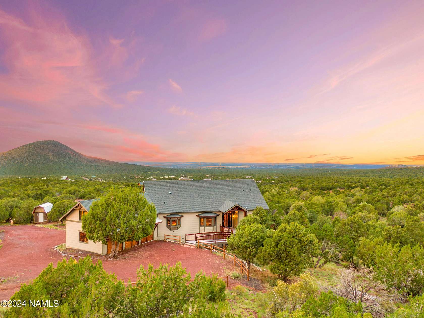 5.82 Acres of Residential Land with Home for Sale in Williams, Arizona