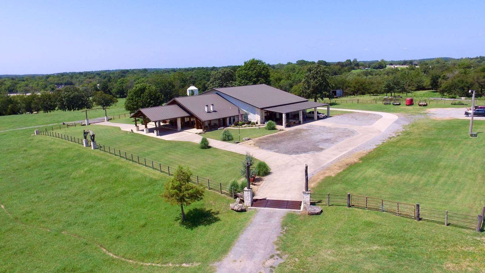 78.5 Acres of Land with Home for Sale in McAlester, Oklahoma