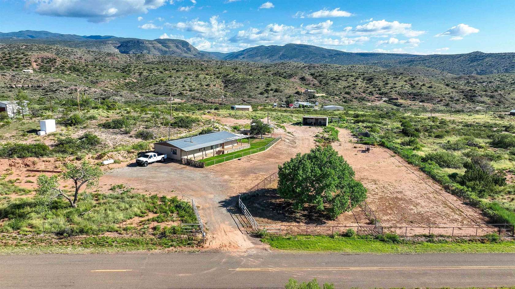 5 Acres of Residential Land with Home for Sale in La Luz, New Mexico ...