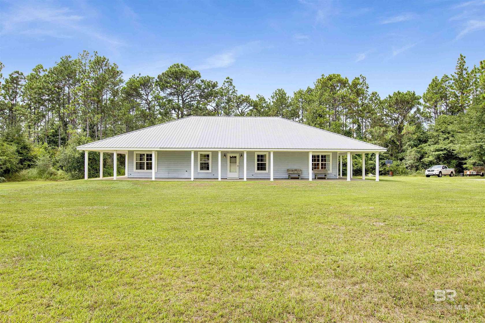 16 Acres of Land with Home for Sale in Robertsdale, Alabama