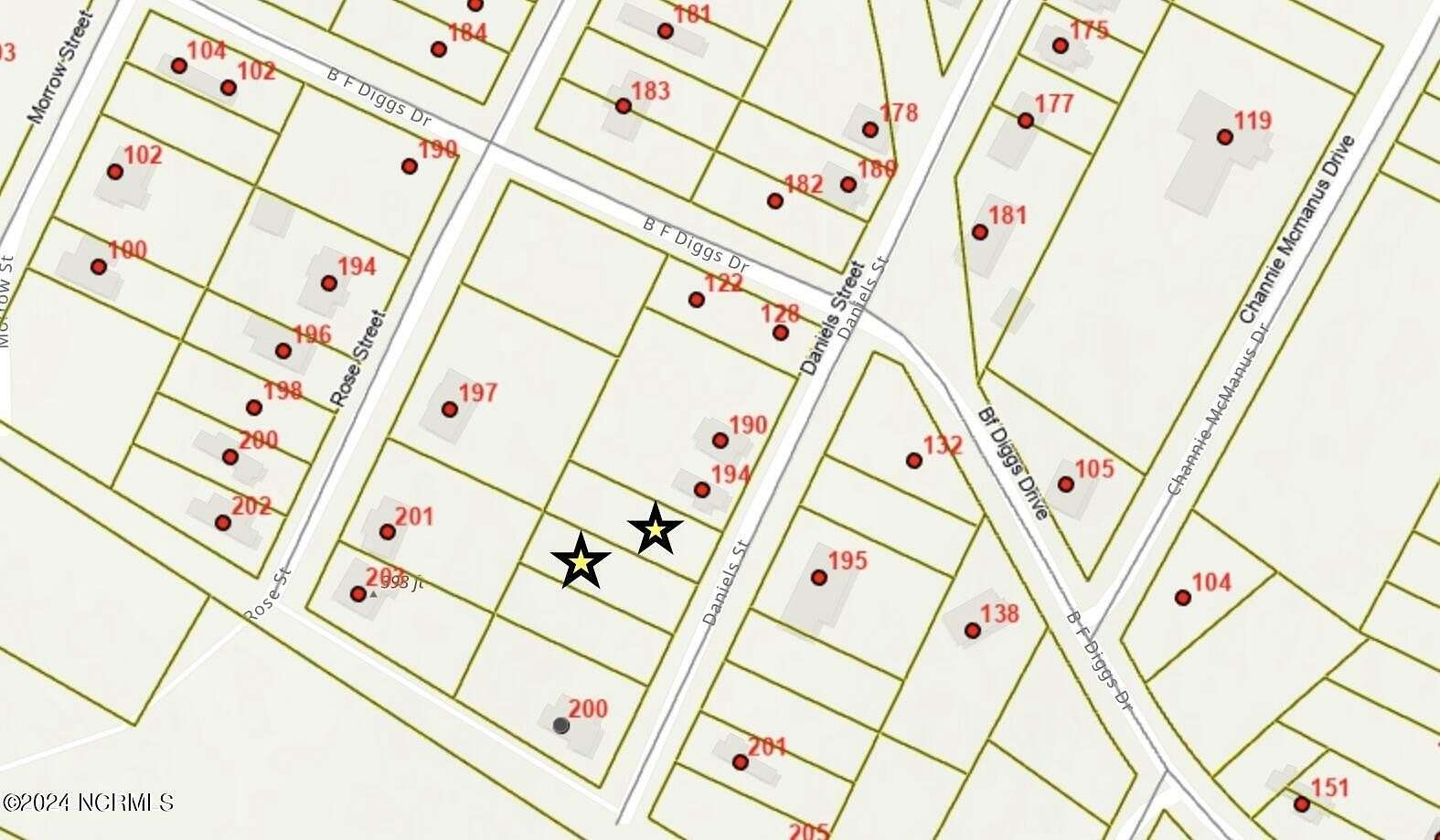 0.04 Acres of Residential Land for Sale in Hamlet, North Carolina