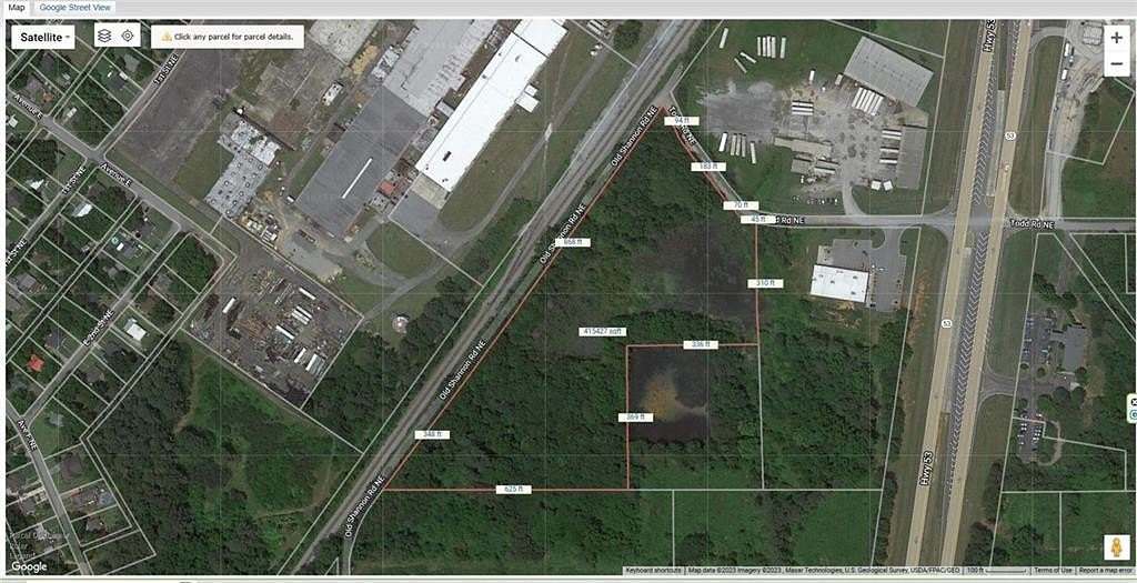 7.23 Acres of Commercial Land for Sale in Rome, Georgia
