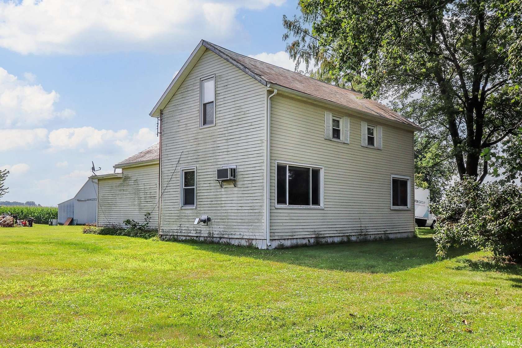 2.41 Acres of Residential Land with Home for Auction in Markle, Indiana