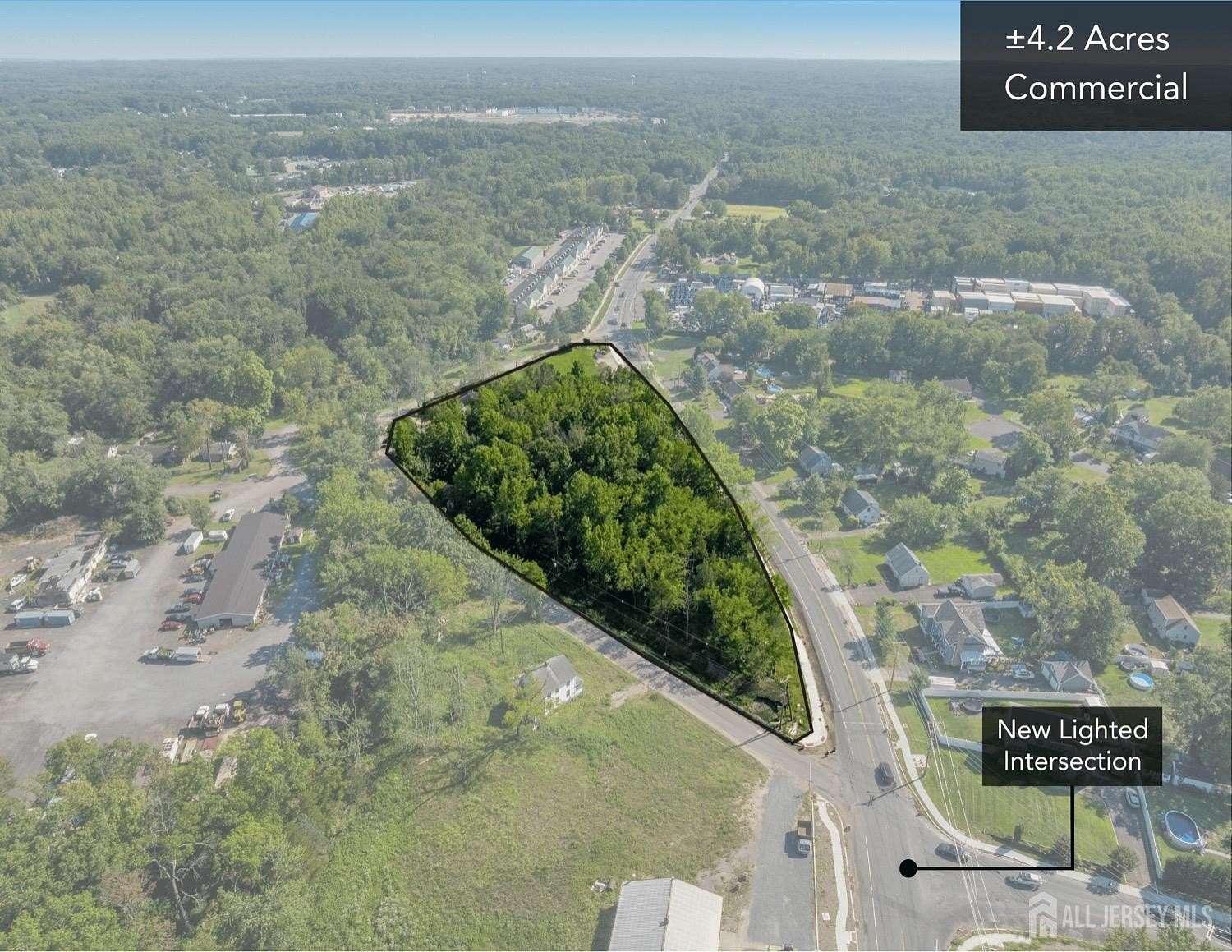 4.2 Acres of Commercial Land for Sale in Monroe Township, New Jersey