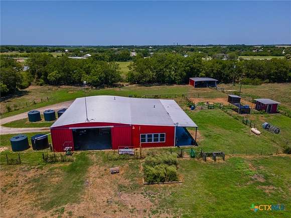 10.013 Acres of Land with Home for Sale in Maxwell, Texas