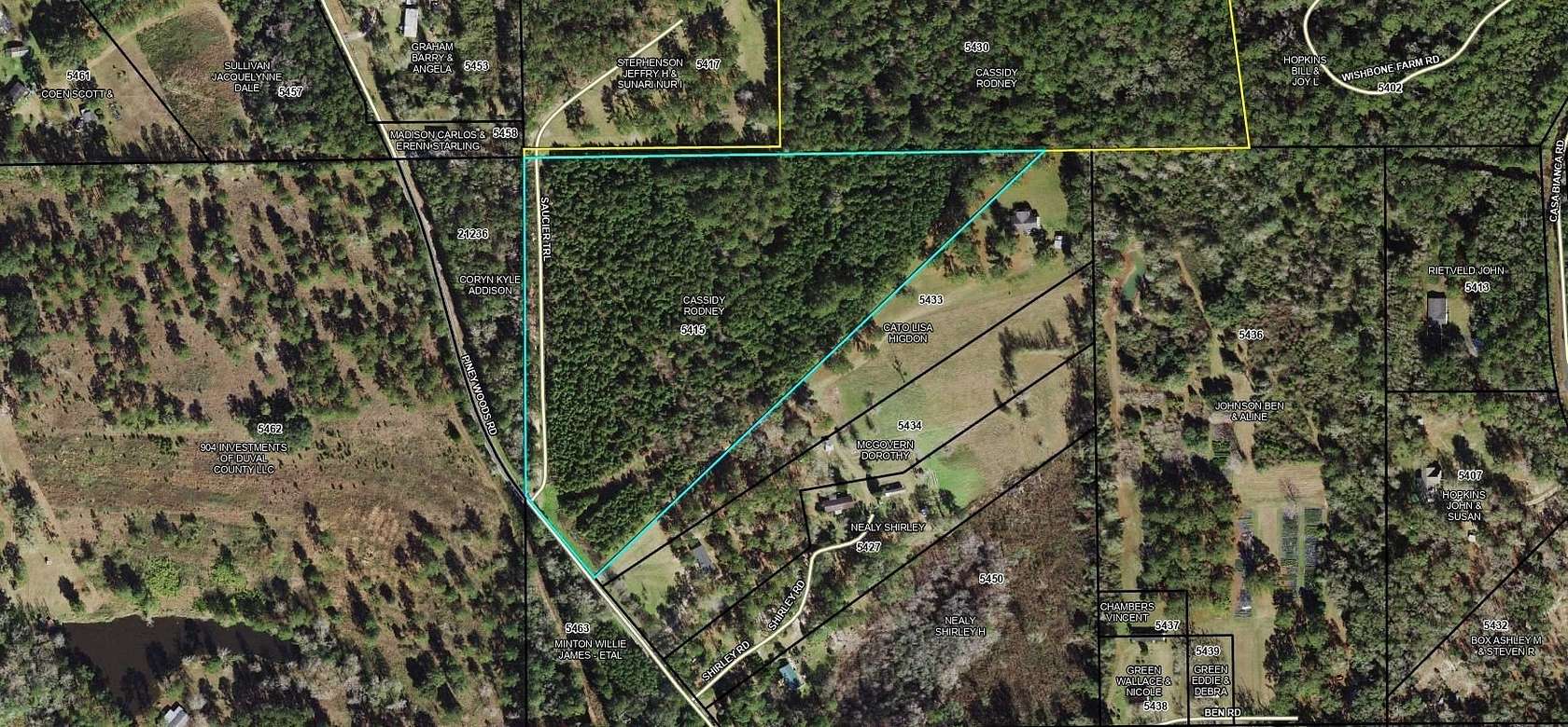 58.46 Acres of Recreational Land for Sale in Monticello, Florida