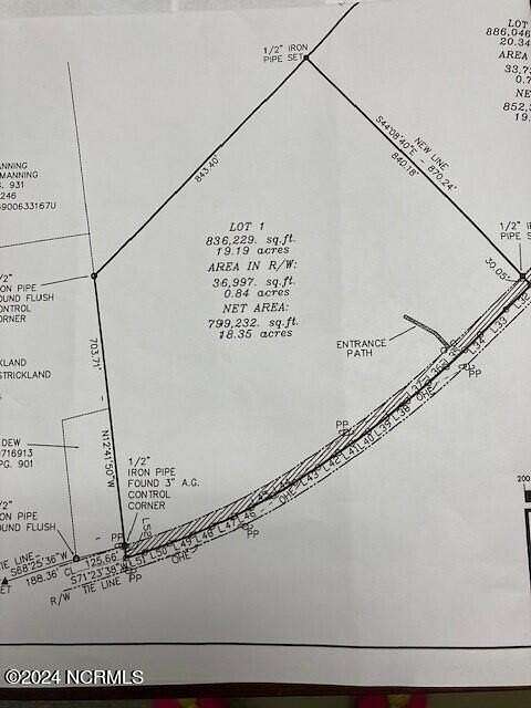 19.19 Acres of Land for Sale in Spring Hope, North Carolina