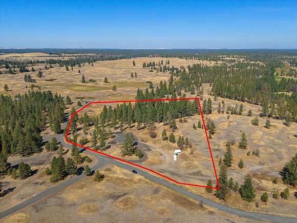 11.87 Acres of Recreational Land with Home for Sale in Cheney, Washington