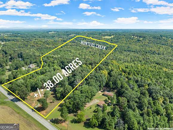 38 Acres of Agricultural Land for Sale in Toccoa, Georgia