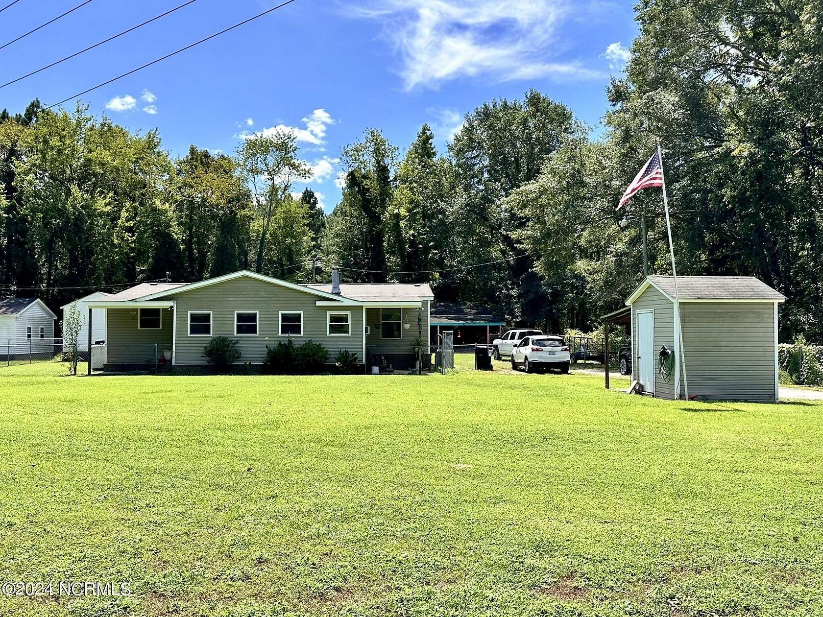 2 Acres of Residential Land with Home for Sale in Battleboro, North Carolina