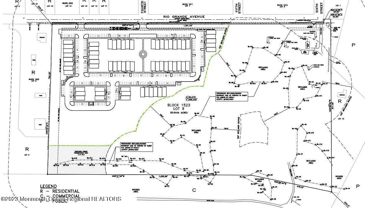 25.4 Acres of Mixed-Use Land for Sale in Rio Grande, New Jersey