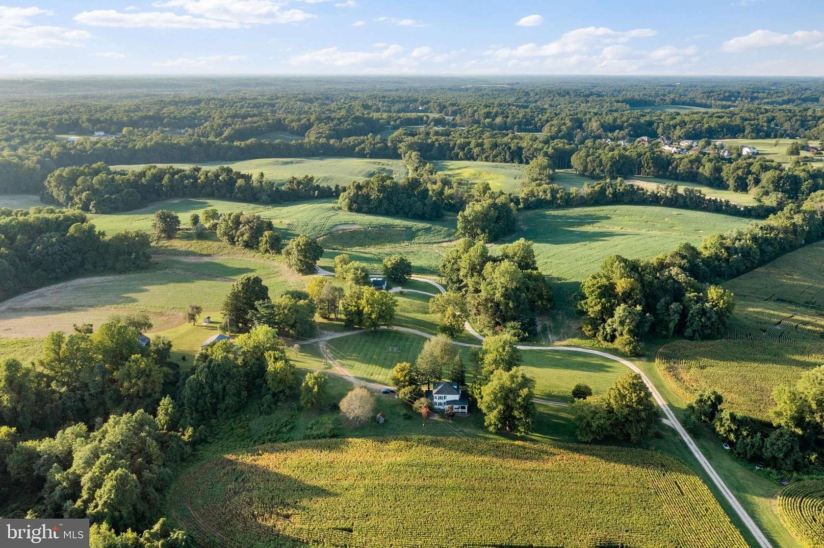 137.72 Acres of Agricultural Land with Home for Sale in Lothian, Maryland