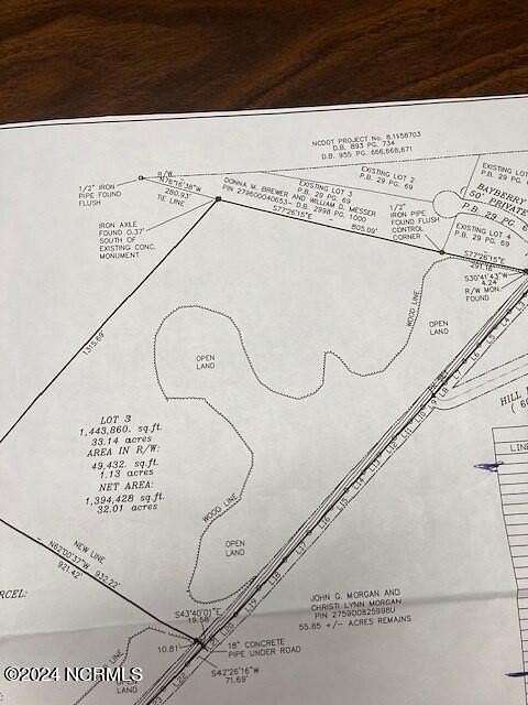 33.14 Acres of Land for Auction in Spring Hope, North Carolina