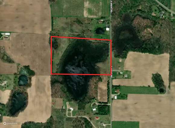 24.77 Acres of Recreational Land for Sale in Watervliet, Michigan