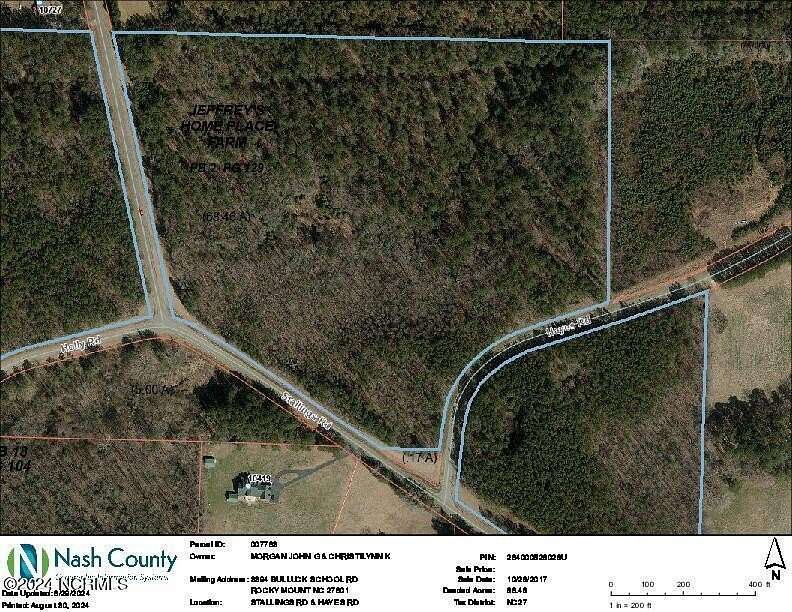 27.32 Acres of Land for Auction in Spring Hope, North Carolina