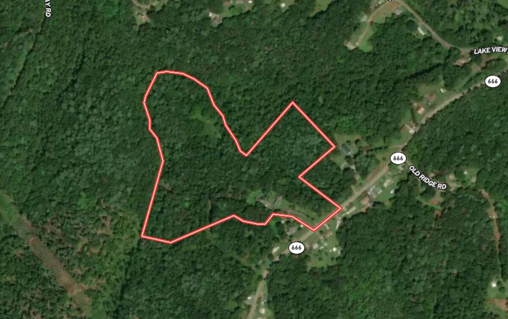 25.7 Acres of Recreational Land with Home for Sale in Bassett, Virginia