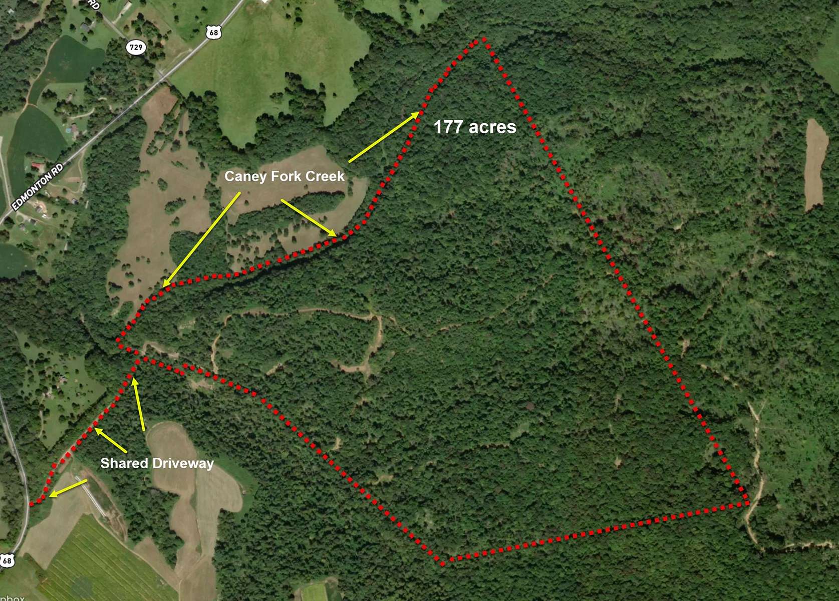 177 Acres of Recreational Land & Farm for Sale in Greensburg, Kentucky