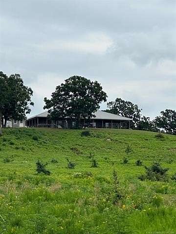 9.5 Acres of Land with Home for Sale in Coalgate, Oklahoma