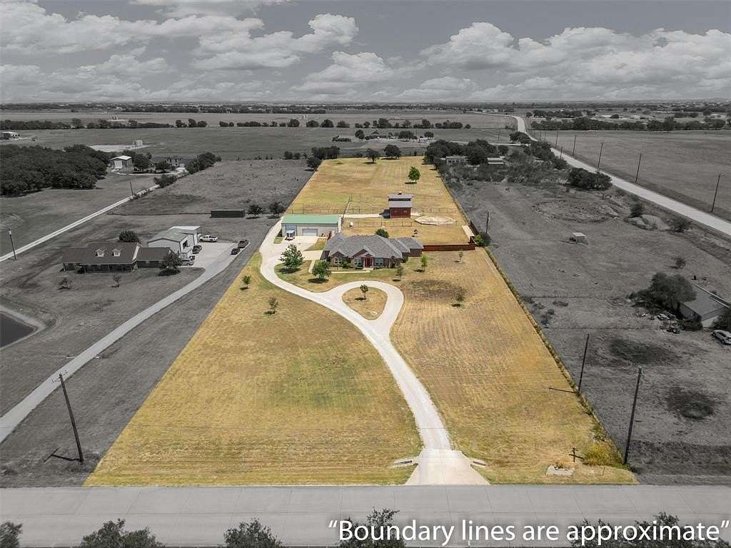 4.92 Acres of Residential Land with Home for Sale in Ponder, Texas