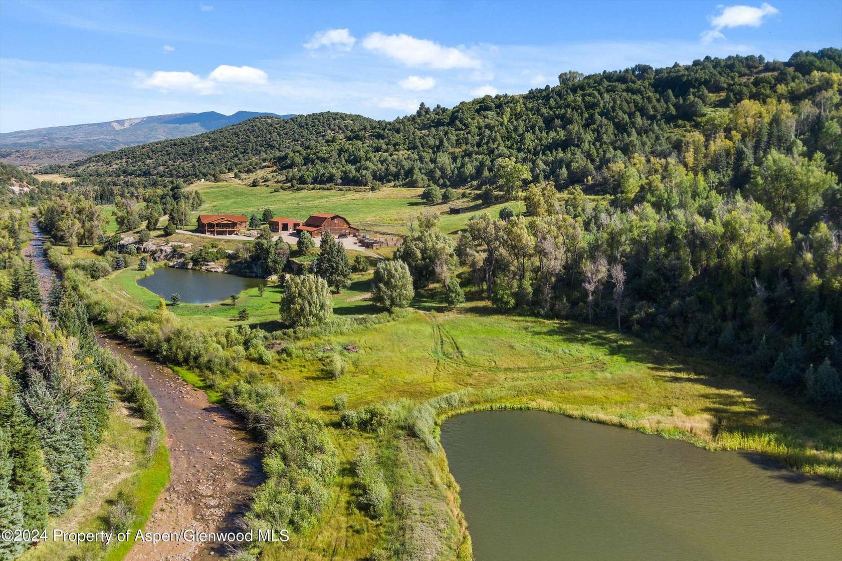 383.17 Acres of Agricultural Land with Home for Sale in Somerset, Colorado