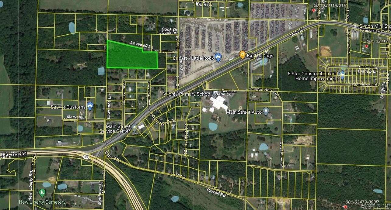 3.6 Acres of Land for Sale in Conway, Arkansas