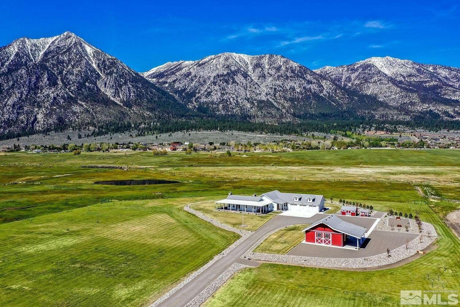 20 Acres of Land with Home for Sale in Gardnerville, Nevada