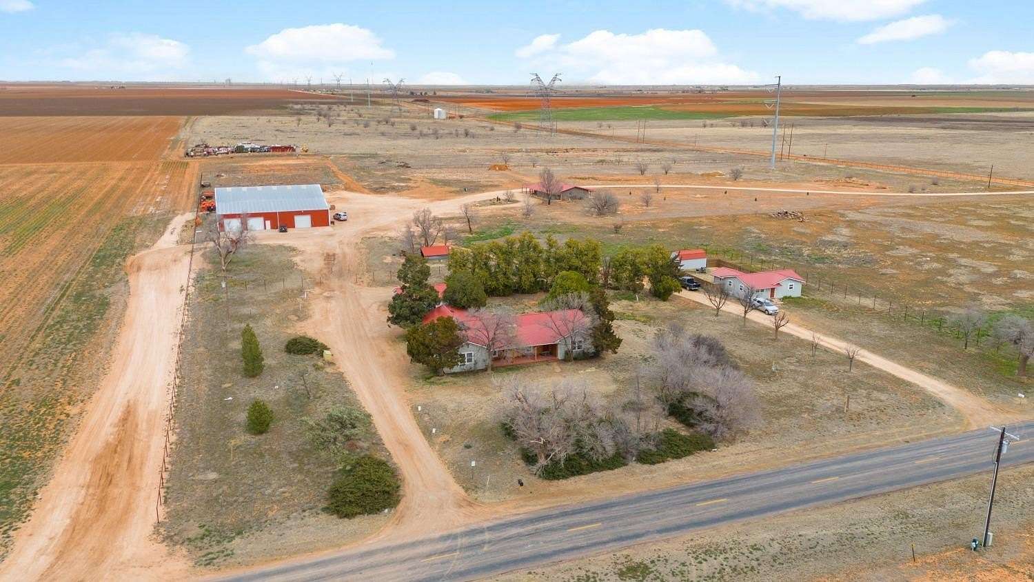 18.2 Acres of Land with Home for Sale in Lubbock, Texas