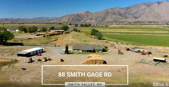 119.57 Acres of Agricultural Land with Home for Sale in Smith, Nevada