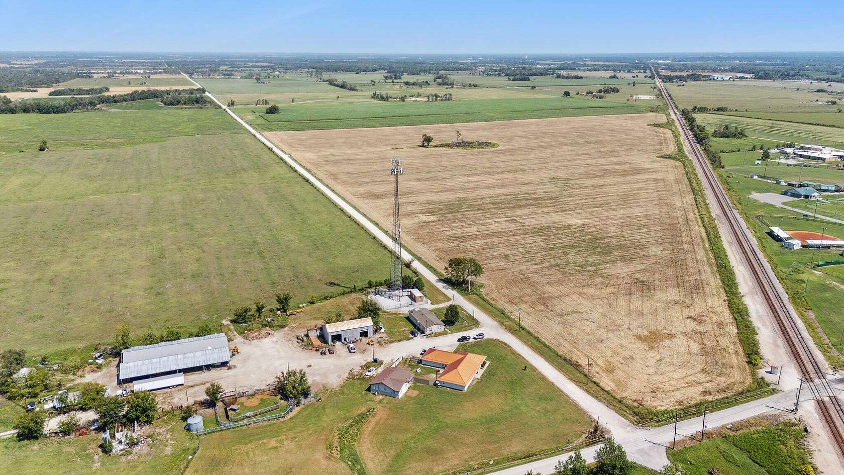 1,136 Acres of Agricultural Land with Home for Sale in Quapaw, Oklahoma