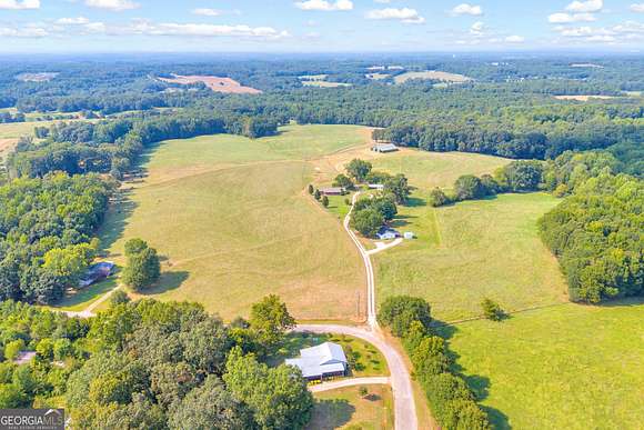 87.49 Acres of Agricultural Land with Home for Sale in Canon, Georgia