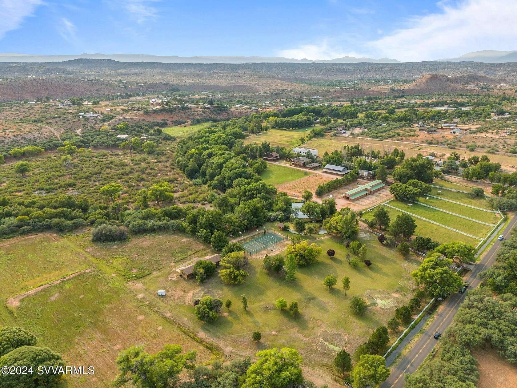 40.04 Acres of Agricultural Land with Home for Sale in Cornville, Arizona