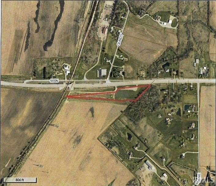 7.24 Acres of Land for Sale in Roanoke, Indiana