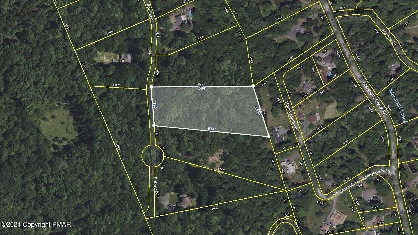 2.64 Acres of Residential Land for Sale in East Stroudsburg, Pennsylvania