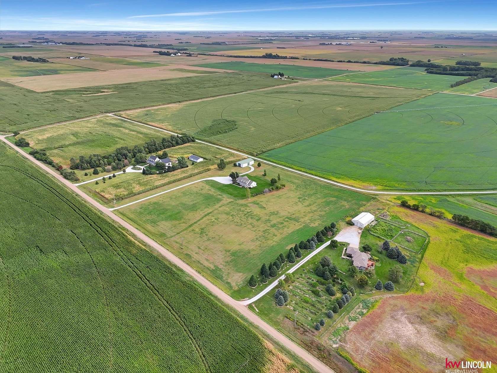 10.251 Acres of Land with Home for Sale in Wahoo, Nebraska