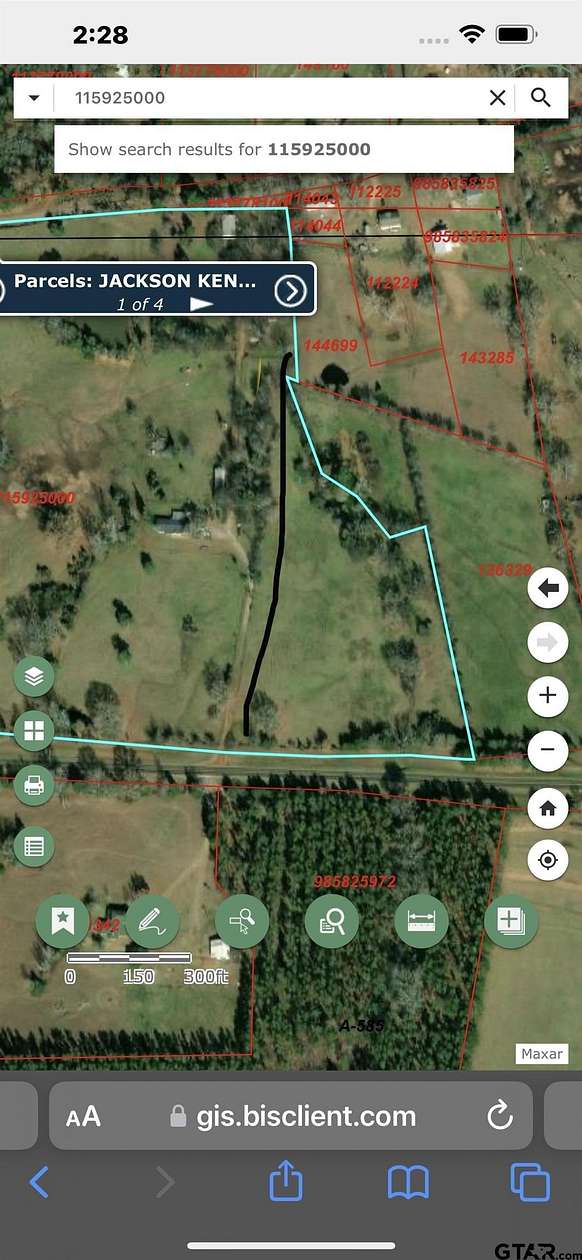 9 Acres of Residential Land for Sale in Jacksonville, Texas