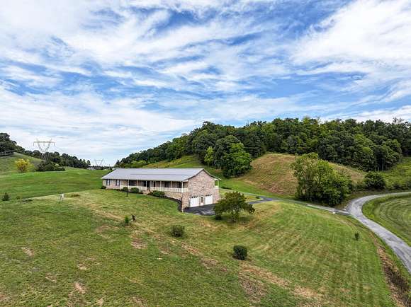 50 Acres of Agricultural Land with Home for Sale in Bulls Gap, Tennessee