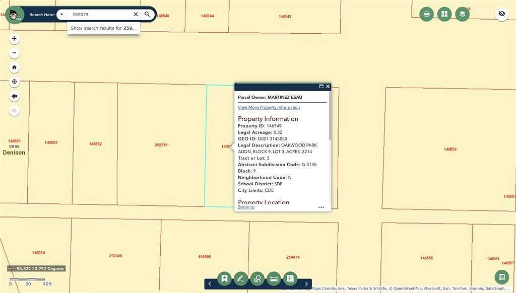 0.321 Acres of Land for Sale in Denison, Texas