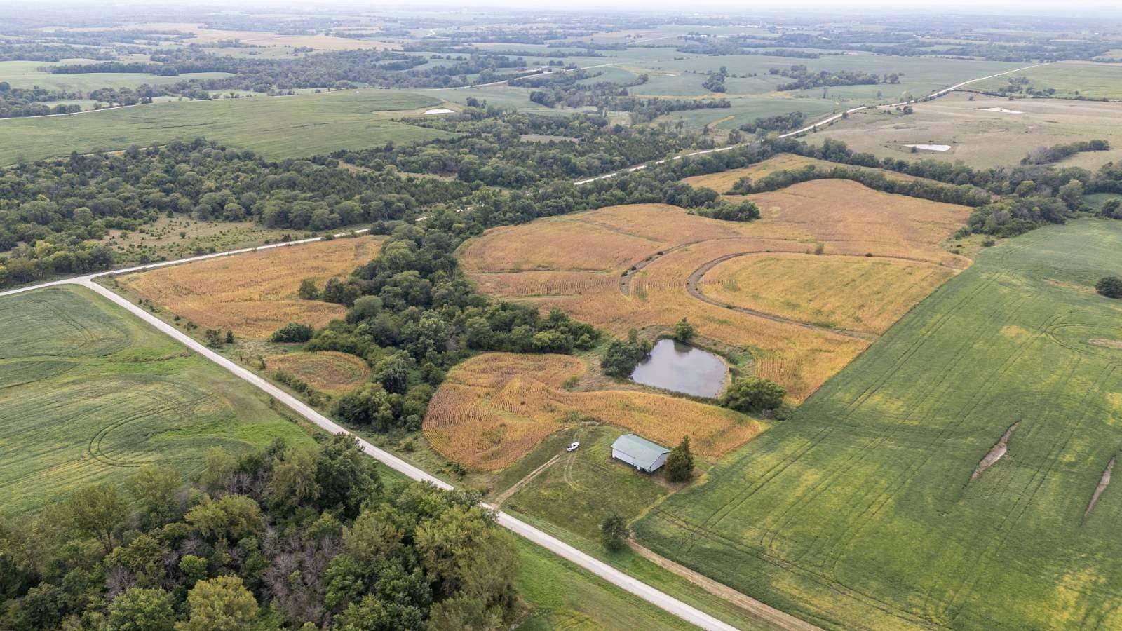 76.59 Acres of Recreational Land & Farm for Sale in Lineville, Iowa