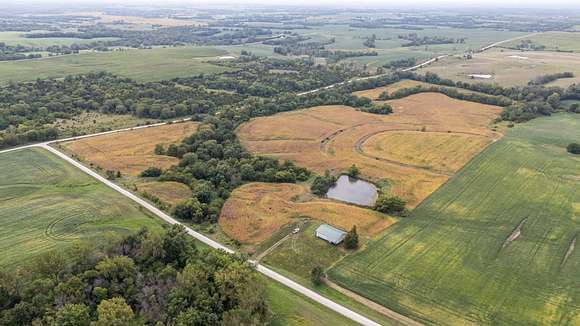 76.59 Acres of Recreational Land & Farm for Sale in Lineville, Iowa