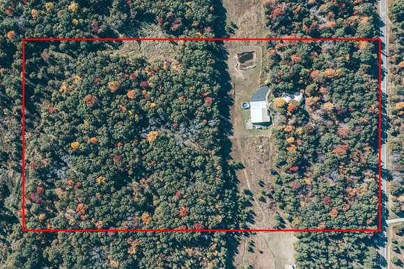 20.09 Acres of Recreational Land with Home for Sale in Hancock, Wisconsin