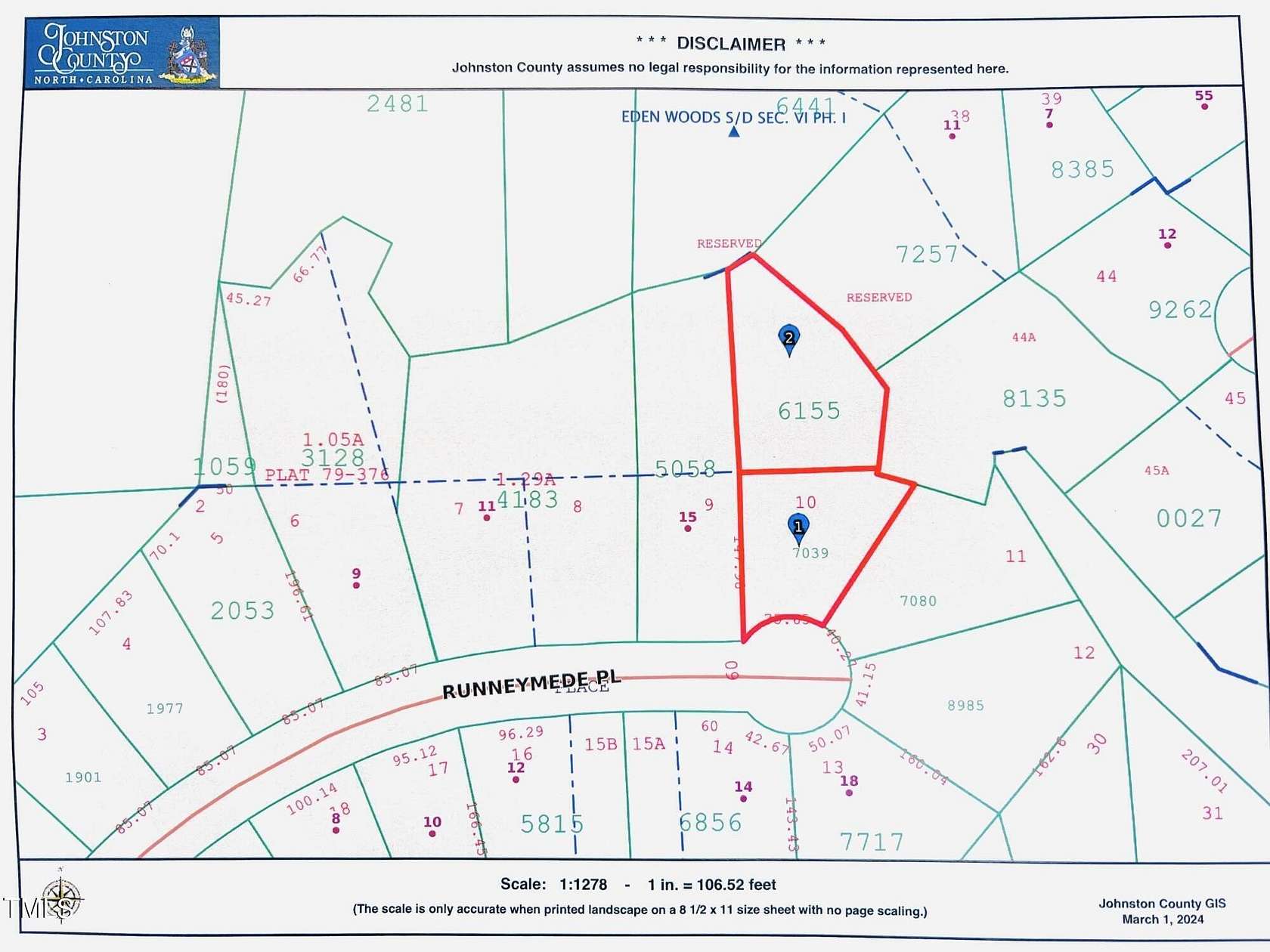 0.77 Acres of Residential Land for Sale in Smithfield, North Carolina