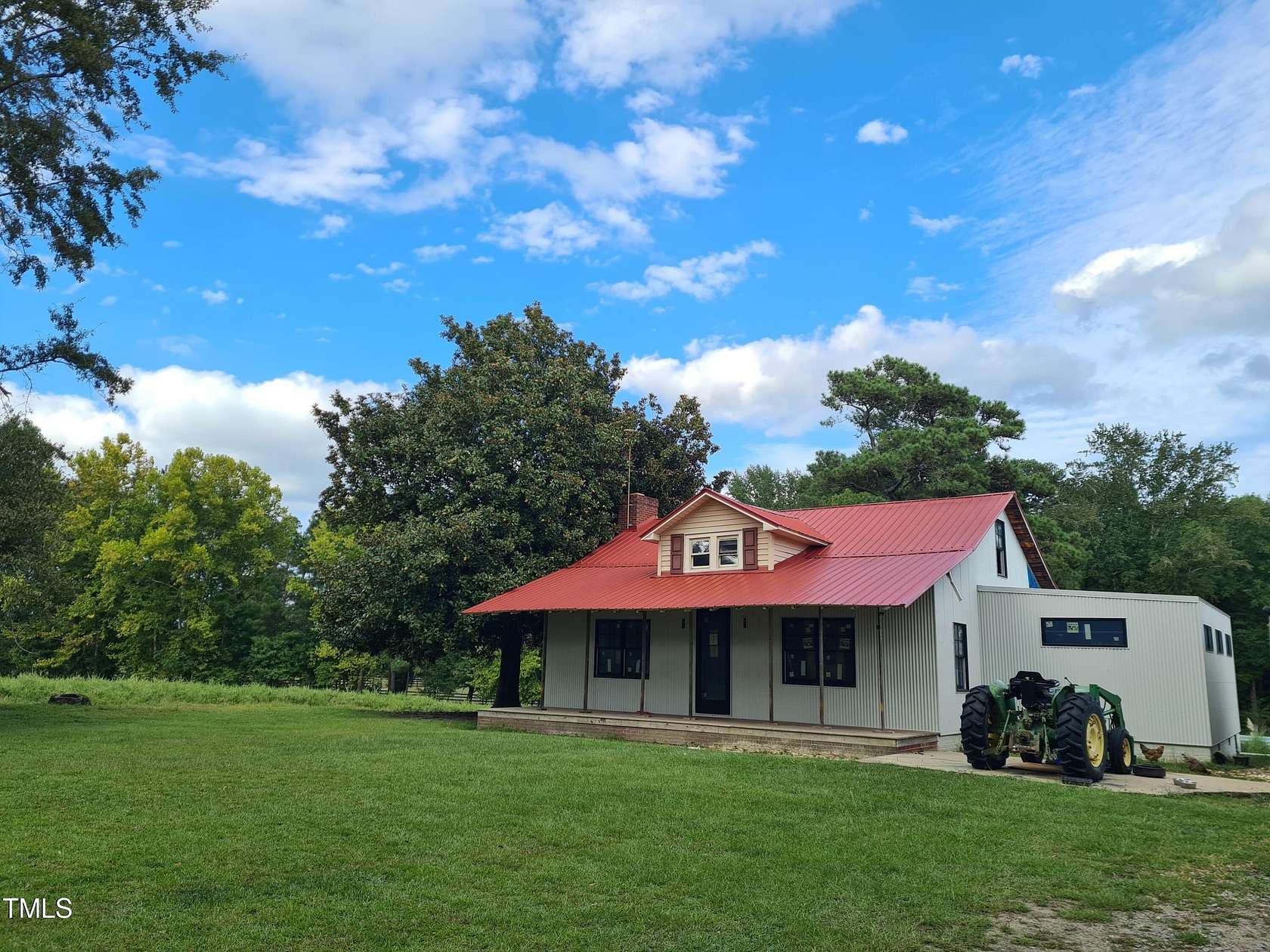 16.9 Acres of Land with Home for Sale in Sanford, North Carolina