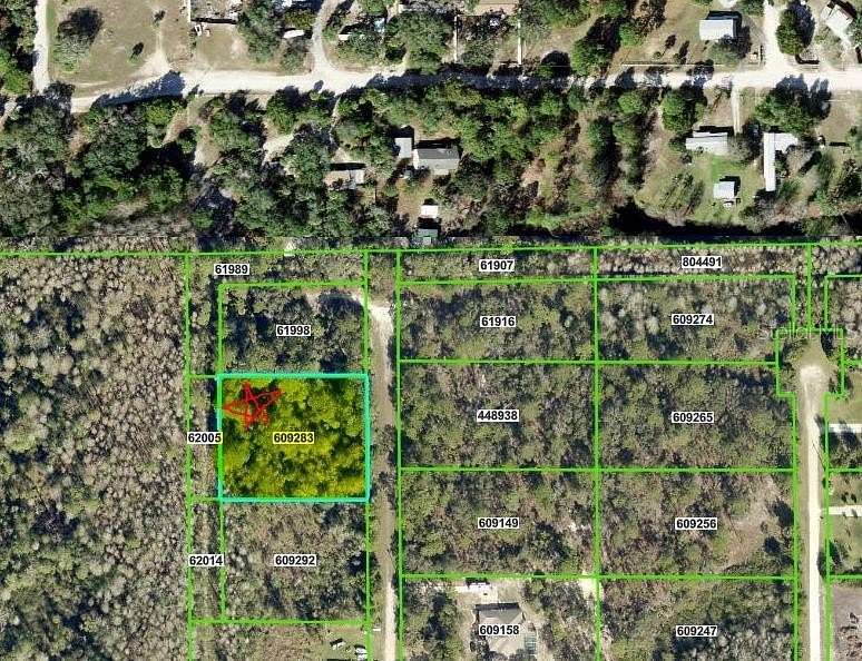 0.97 Acres of Residential Land for Sale in Brooksville, Florida