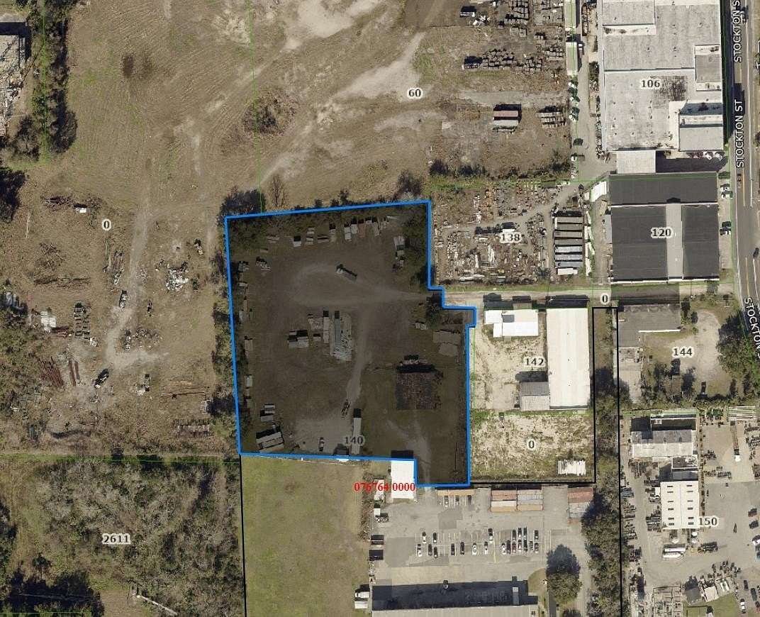 2 Acres of Commercial Land for Lease in Jacksonville, Florida