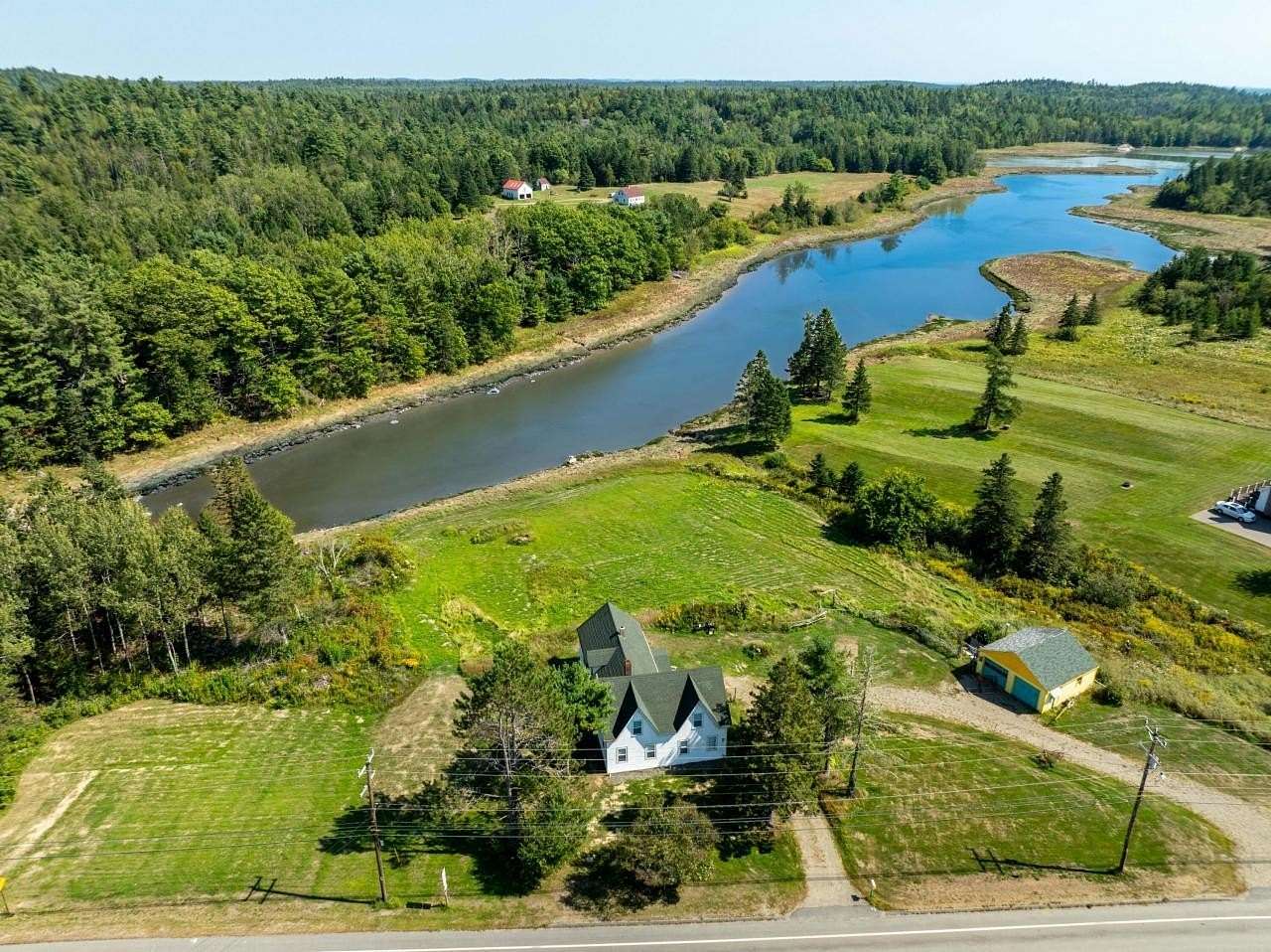 3 Acres of Residential Land with Home for Sale in Dennysville, Maine