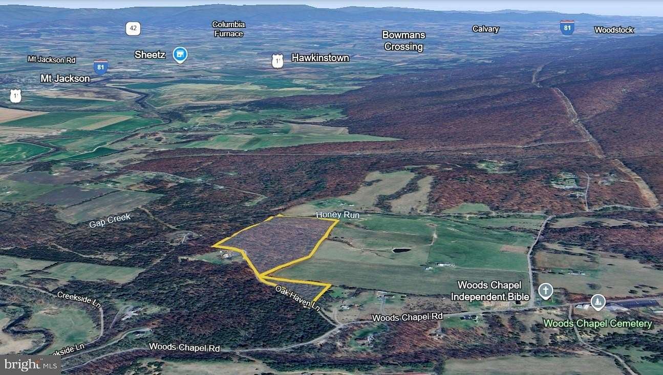 31.21 Acres of Agricultural Land for Sale in New Market, Virginia