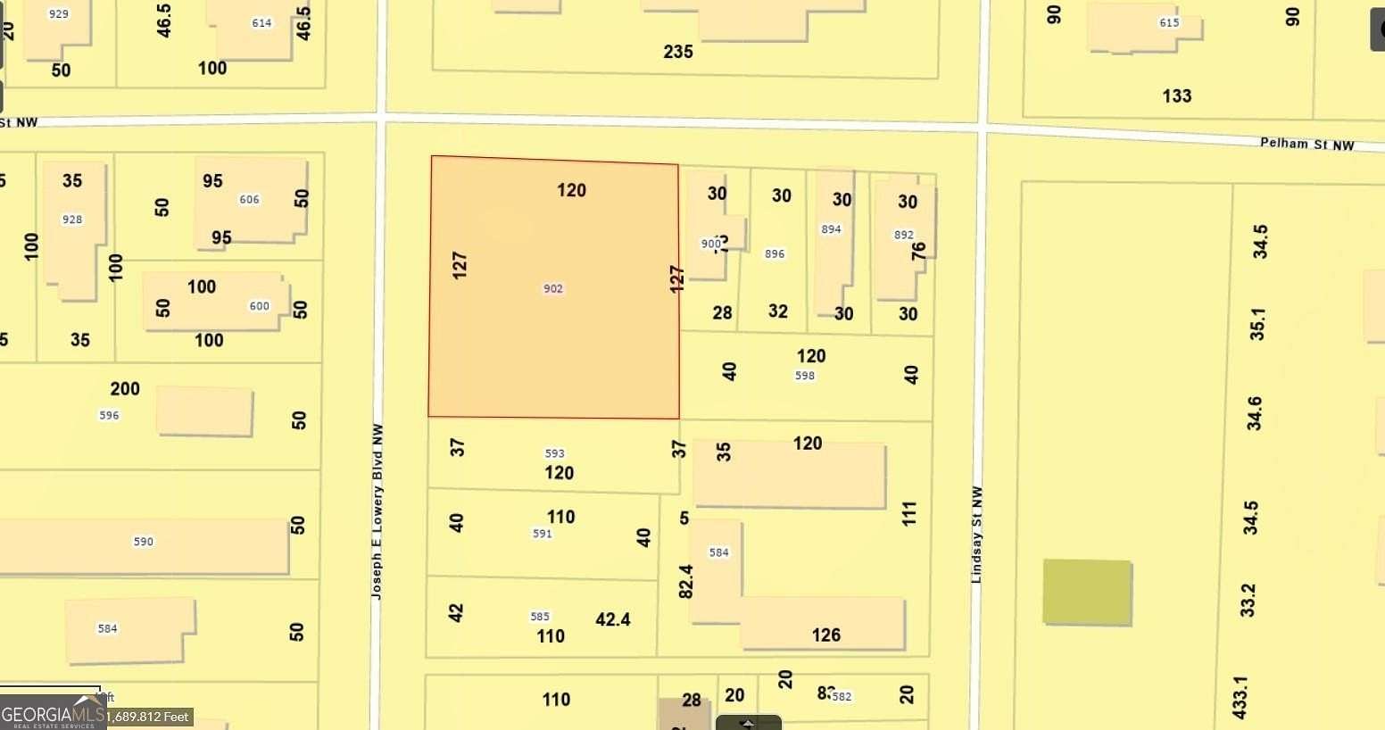 0.32 Acres of Residential Land for Sale in Atlanta, Georgia