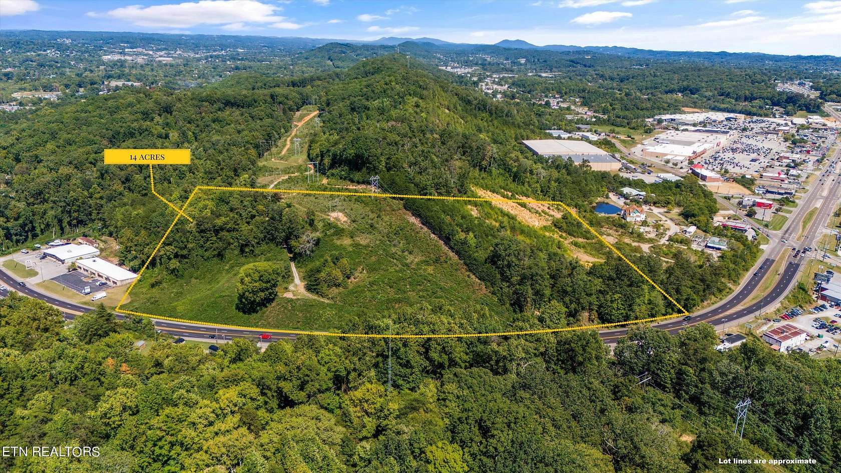 14 Acres of Land for Sale in Knoxville, Tennessee