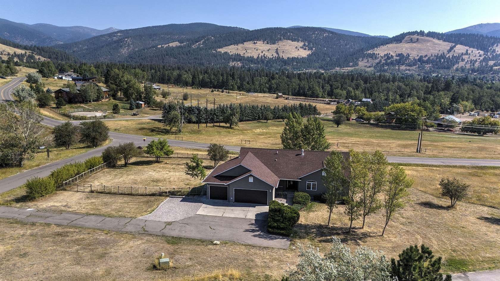 3.08 Acres of Residential Land with Home for Sale in Missoula, Montana